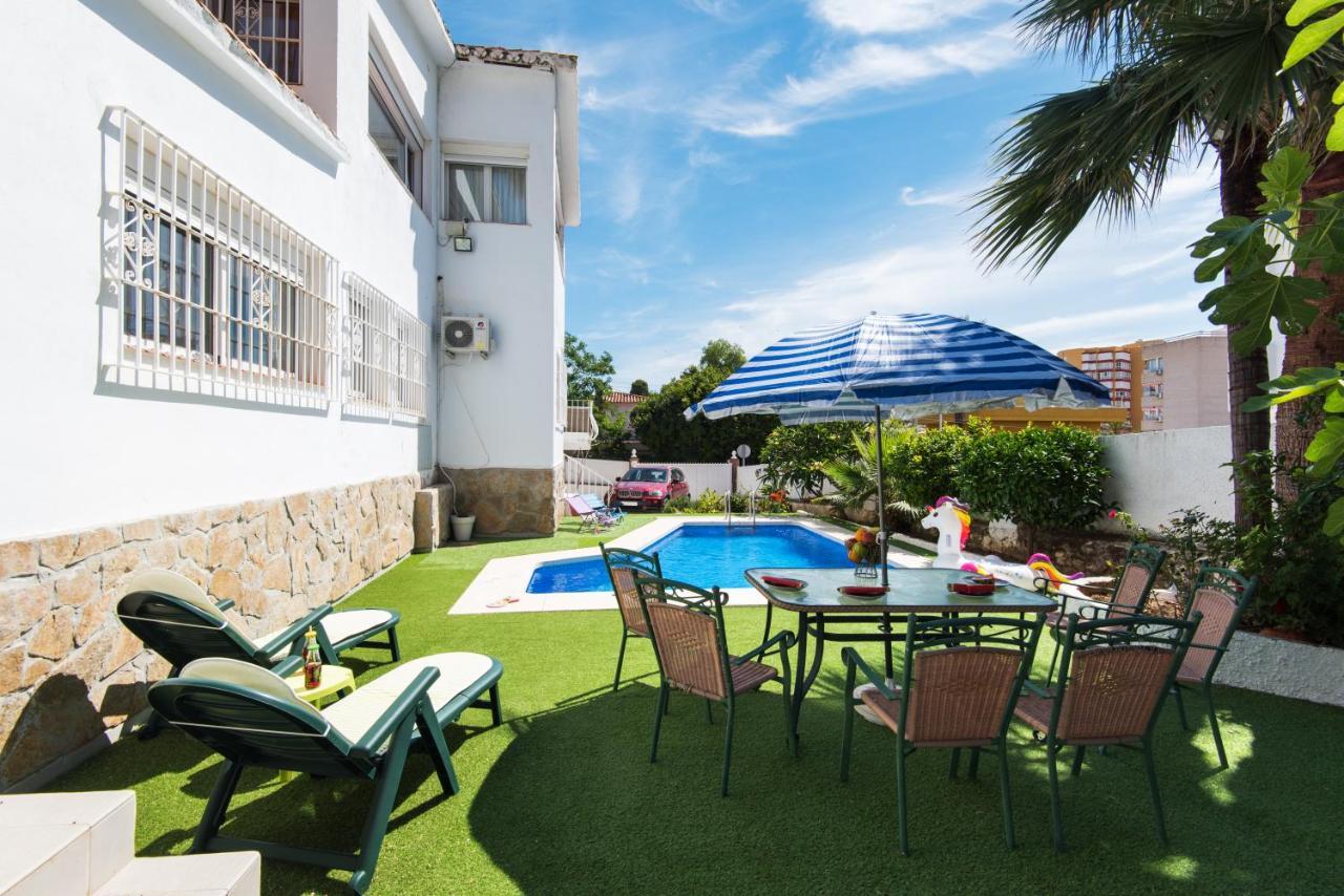 Villa Palm Beach Marina Benalmadena 3 Min Walking From The Sea Dış mekan fotoğraf